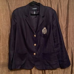 Ralph Lauren blazer navy size 18w